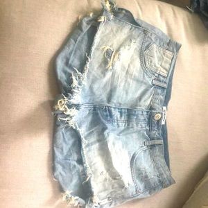 One teaspoon distressed denim shorts